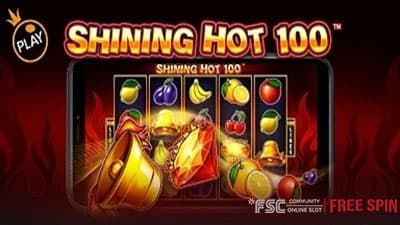 Shining Hot 100 [ 샤이닝 핫 100 ] - 무료 슬롯 게임